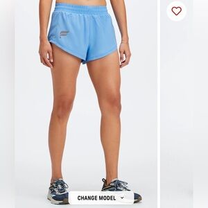 Never been worn fabletics blue running shorts